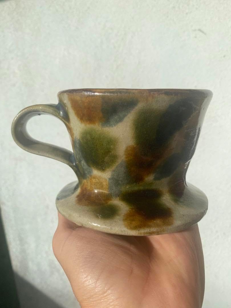 カタチ製作所 Mederu pot ドリッパー Mサイズ ブルー カタチ